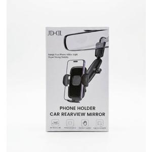 360° Rotatable Car Rearview Mirror Phone Mount Holder for Universal Smartphones