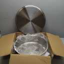 Winware - Stainless Steel 25 Quart Brasier with Cover