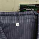 Women Button Down Shirts Long Sleeves Slim Fitted Casual Collared Blouses Work Striped Tops M