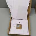 File Organizer Paper Sorter 5 Tier File Desktop Document Holder White Paper Sorter Desk for Office, Home or School (5 Tier File Organizer)