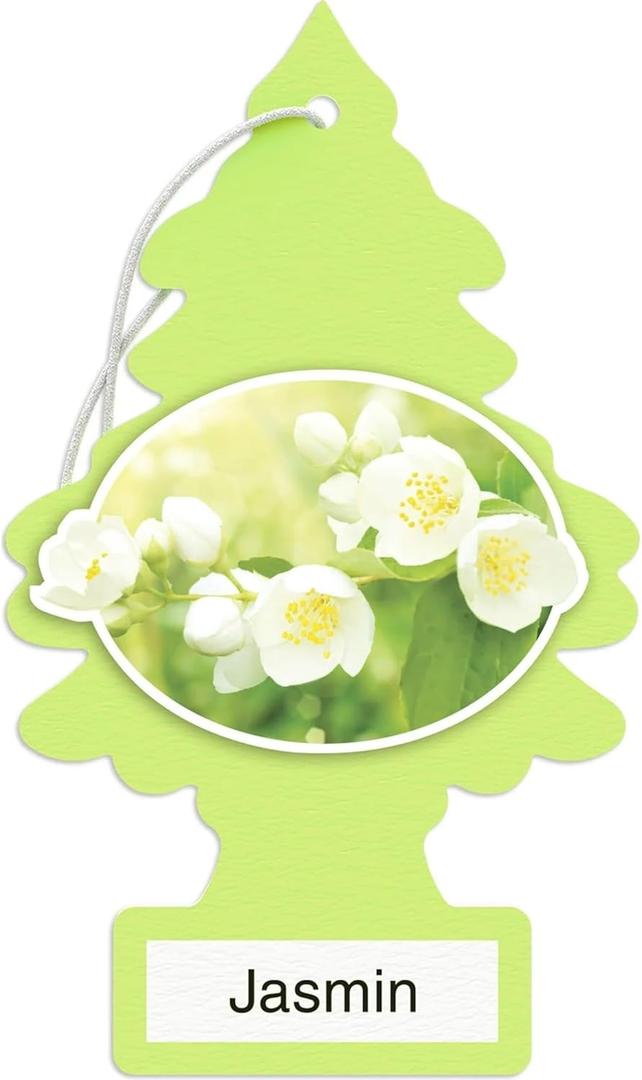 Little Trees CAR FRESHNER U3S-32033 Jasmine Air Freshener (3 Pack)
