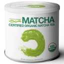 MATCHA DNA Certified Organic Matcha Green Tea Powder (16 oz TIN CAN) (Organic Matcha Green Tea (16 oz))