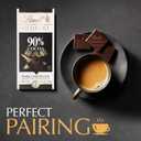 Lindt EXCELLENCE 90% Cocoa Dark Chocolate Candy Bar, Dark Chocolate, 3.5 oz. Bar (3.5 Ounce (Pack of 12))