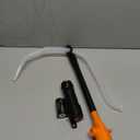 HORUSDY Battery Portable Battery Operated Gas & Water Pump, Powered Fuel Transfer Pump, 2.2GPM Gasoline & Liquid Siphon Pump, Automatic Gas Pump for Gas Can & Tank, Handheld Liquid Transfer Pump (Orange)