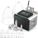 Meifuly Vacuum Therapy Machine, 3 in 1 Vacuum Cupping Sets, Skin Care and Airbrush Machine, with 1800ML and 1500ML Large Cups, 0-80 cmHg, 5 inch Touch Screen