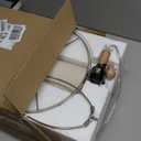 BOBOMOMO 62" Farmhouse Floor Lamp for Living Room, Retro Corner Floor Lamp Rotary Switch, Rustic Standing Lamp for Bedroom, Corner, Nursery, Dining Room, Bedroom, House (Burlywood)