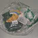 Blulu 3 Pieces St Patrick Honeycomb Decoration, Cute PotOGold Centerpiece Shamrock Leprechaun Tissue Irish Clover Paper Table Topper for Saint Patrick Party Accessory 7.878.6 inch