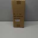 5 Pack Privacy Door Handle, Brushed Nickel Keyless Lever With Lock for Interior Door, Closet, Bathroom, Bedroom, Wave Style, Satin Nickel