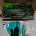 65"48" Upgrade Heightened Cucumber Trellis for Raised Bed, U-Shape Garden Trellis for Climbing Plants Outdoor, Metal Arch Vegetables Trellis, Cucumber Trellis for Fruit Vegetable Flower