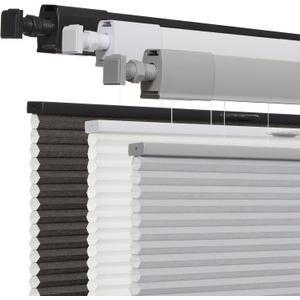 No Drill No Tools Cellular Shades for Windows, Top Down Bottom Up Honeycomb Blinds, Light Filtering Cordless Blinds for Indoor Windows, Easy to Install,Light Filtering-Grey, Custom Size