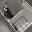 JOYMOOP Mop and Bucket Set with Wringer, Flat Mops for Floor Cleaning, Wall Mop Cleaner with Long Handle, Hardwood Floor Mop with 4 Microfiber Pads