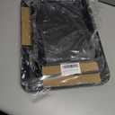 SS&CC Nonstick Baking Sheet Pan Set of 3, 0.8mm Carbon Steel Cookie Sheets for Oven - Half/Quarter/Jelly Roll Pans with Diamond Texture, PFOA-Free & Oven Safe (17.5x12, 15.5x10.2, 13.5x9.5 Inch) (Black)