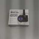 1080P Eye Contact Webcam Auto Focus with Suction Cup of Center Screen, Webcam with Noise-Cancelling Microphone for PC and Laptop,Plug & Play for Live Streaming Video Call Conference