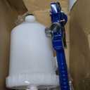 HVLP Spray Gun with Replaceable 1.4mm 1.7mm 2.0mm Nozzles Needle Cap Automotive Air Paint Sprayer Gun Kit with 600cc Capacity Cup for Car Primer,Furniture Surface Spraying,Wall Painting,Base Coatings