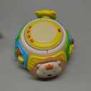 7-in-1 Activity Cube Drum Montessori Toys for Baby, Busy Toys for Toddlers with 9 Sensory Shape Blocks, Music & Light Educational Toys Christmas Birthday Gifts for Kids Boys Girls