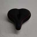 TrubliFit Replacement Seat for Peloton Bike or Peloton Bike Extra Wide (Black & Red)