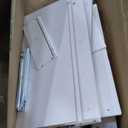 GarveeHome 8 Drawer Dresser for Bedroom, Fluted 55 in Wide Modern Chest of Drawers with Deep Drawers, Wooden Dresser Organizer for Living Room, Hallway, Kids Room, White