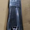 Portable Soccer Goal, Collapsible Soccer Goal Net Metal Base, Quick Setup Soccer Training Equipment with 1 Carry Bag, 1 Agility Ladder, 4 Ground Nails (Standard Black)