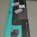 Logitech MK345 Full Size Wireless Keyboard and Mouse Combo - Black