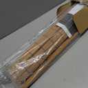 LazBlinds No Tools No Drill Cordless Bamboo Roman Shades, Light Filtering Window Treatment, Roll Up Bamboo Blinds for Window 34'' W x 64'' H, Brown