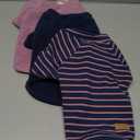 KYEESE 3Pack Dog Sweater, Soft Puppy Sweatshirt Pullover Stretchy Dog Sweater for Small Dogs Girl Boy, Lightweight Fleece Cat Shirt Pet Clothes with Sleeves, M (Medium (8.5-13lbs), 06# 3Pack(Pink+Blue+Stripe))