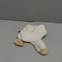 Veronea Helga The Goose, Pacifier Holder, Security Blanket Lovey, Infant Stuffed Toy, 9.8 Inches (Pack of 1) (Cannoli Cream)