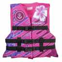 Oceans 7 US Coast Guard Approved Life Jacket for Infant, Kids, Youth,  Type II & III Vest, Personal Flotation Device (Pink/Berry  30-50lbs)