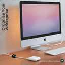 3 x Cord Organizer [Fast Lock] 6 Pack GRIPNEST Black Cable Management [Easy Grip] Cord Holder Clips, Adjustable Strong Adhesive Wire Holders for Cords, Desk, Office, Home, Car, or Nightstand.