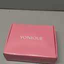 Yonique Women Plus Size Two Piece Swimsuits High Waisted Bathing Suits Bandeau Bikini Tummy Control Swimwear, 14W