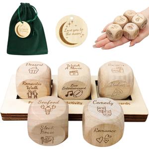 Valentines Day Gifts for Him Her Men Women Husband Wifes,Food Dice,Wedding for Men Women Him Her, Gag Gifts Funny Gifts Date Night Dice,Couples Gifts,Dinner Dice Couples Games