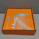 Jafeton High Pressure Rainfall Shower Head with Handheld Spray Combo – 5 Spray Modes, 10" Rain Shower, Anti-Clog Nozzles, Rust-Resistant Chrome Plating & Brass, Flexible Extension Arm