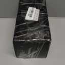 Oil Catch Can, 300ml Black Baffled Catch Can Tank Kit, Aluminum Oil Separator with Fuel Line Hose Kit, Coolant Reservoir Tank