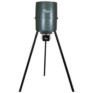 WILDGAME INNOVATIONS Quick-Set Pro 270lb Game Feeder with Digital Timer Durable Varmint-Proof Tripod Corn/Pellet Deer Hunting Feeder with 1-6 Feed Times & 50-feet Radius