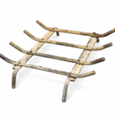 Fireplace Grate – Durable Heavy-Duty Log Holder for Efficient Burning