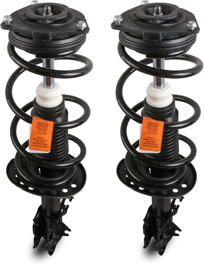 Front Struts Assembly Compatible for 2008 2009 2010 2011 2012 Nissan Rogue 2.5L Coil Spring Shock Absorber 11733 11734