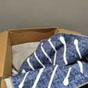 8x10 Area Rug for Living Room, Washable Rug Non Slip Large Bedroom Stain Resistant, Dining Room, Contemporary Accent Carpet, Ultra Soft Modern Rug for Home Decor Office, Navy