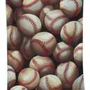 Retro Baseball Pattern Beach Towel Quick Dry Microfiber Game Sport Towel Lightweight Large Swimming Towel for Travel Pool Camping Absorbent Soft Beach Towel for Women Men Girls Boys 52x32 Inches