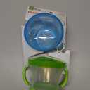 Munchkin Snack Catcher Toddler Snack Cups, No Spill, 2 Pack, Blue/Green