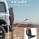 VEVOR Farm Jack 48 inch Utility High Lift, 7000 lbs Capacity Ratcheting Off Road Jeep Jack, Heavy for Tractor, Truck, SUV, Bumper Lift, Orange