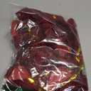 YTJGC 24 Pcs Red Velvet Ribbon Christmas Tree Bows Bow Tree Topper Door Garland Decor Vintage Wreath Bow Velvet Bows Ornaments for Christmas Trees Gifts Party Door Garland Wreath Deco (Burgundy)