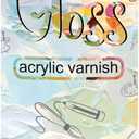 Gloss Varnish for Acrylic Painting, 100ml Clear Acrylic Varnish Gloss Keeps Paintings from Yellowing, Cracking, Maintains Permanent Color