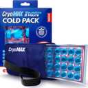 Cryo-Max Cold Pack, 8 Hour Reusable Cold Therapy Ice Pack for Elbows, Knees, Neck + More, Medium, 6" x 12" (1 Count)