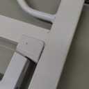 Baby Gate No Drilling, 29"-40" Auto Close Dog Gate Indoor for Doorways & Stairs, Pressure Mounted Adjustable Pet Gate, Easy Walk Through Child Gate for Children & Pets Stroller Friendly, White (29-40"Wide, 28"Tall)