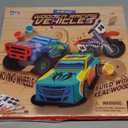 JOYIN Kids Craft Kit Build & Paint Your Own Wooden Race Car Art & Craft Kit DIY Toy Make Your Own Car Truck Toy Construct and Paint Kit, Presents for Kids