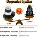 GR2210601-MM-00 Grill Igniter Replacement Parts for Members Mark Pulse Igniter 6 Outlet Wire Kit DHL-128-6Q GR2210601 5 Burner Gas Grill Parts Push Button Ignitor Ceramic Electrode Module Ignition