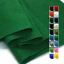 Emerald Green Felt Fabric 36" X 36"(1 Square Yard), 1.6mm Thick Soft and Durable Flexible Craft Felt by The Yard for Sewing DIY Art Craft Project Decorations