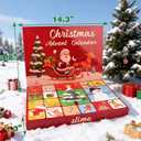 Christmas Slime Kit - 24 Pack Slime Party Favors for Kids, Christmas Stocking Stuffers,Soft, Non-Sticky, DIY Surprise Slime for Girls & Boys