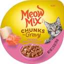 Meow Mix Seafood Favorites Chunks in Gravy Wet Cat Food Variety Pack, 2.75 Ounce (Pack of 12)
