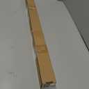 25" Chrome Framed Shower Door Replacement Drip Rail with Shower Door Bottom Sweep and 3 Applied Mounting Tape (25Inch)