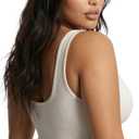 Hybrid & Company Women's Super Comfy Sports Bras Support Crop Top Bralette for Yoga Gym (M)